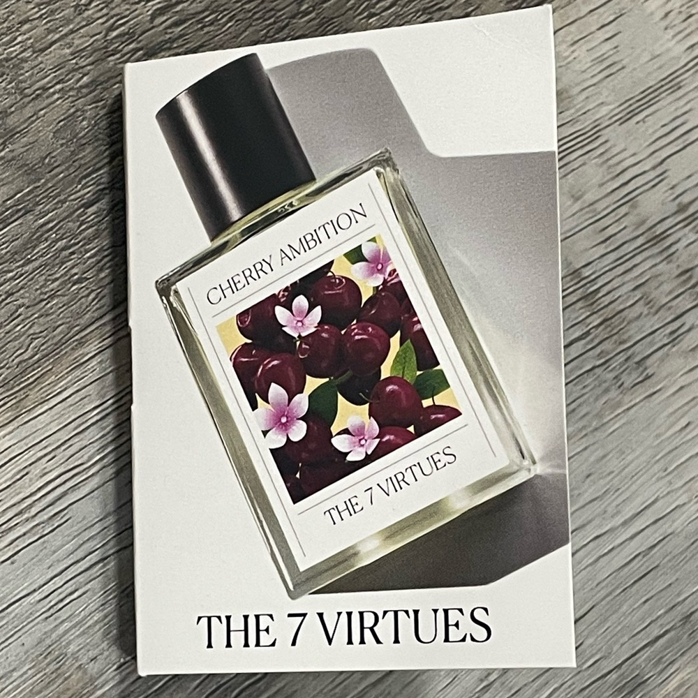 New The 7 virtues Cherry ambition sample